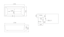 Load image into Gallery viewer, RF-6668 Star soaking bathtub
