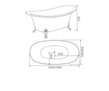 Load image into Gallery viewer, RF-6682 Pine Soaking Bathtub
