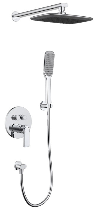 RF-6817 Ginkgo - 2 function head/hand shower concealed shower