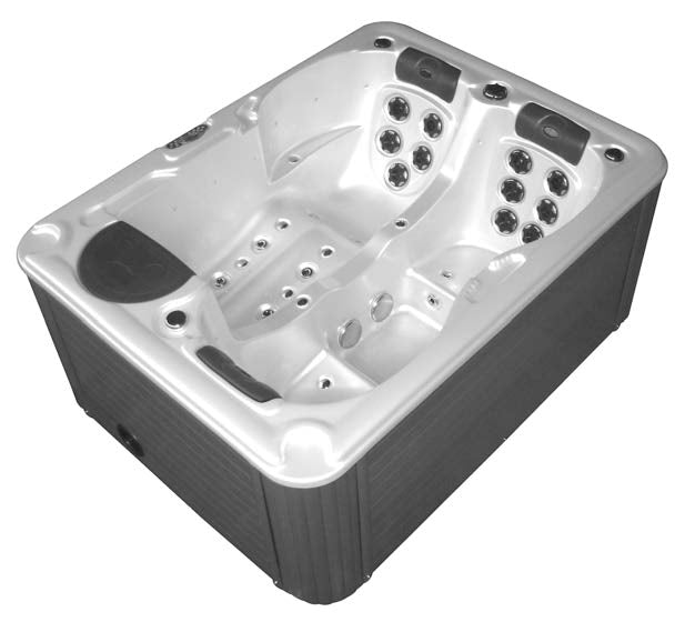 RF-8806C -SPA -3 person bubble massage whirlpools bathtub spa hydrotherapy hot tub spa, hydrotherapy pool