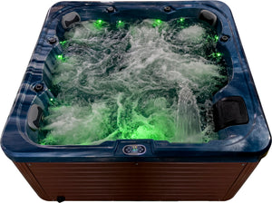 RF-8802, SPA, 5+1 lettini, sistema di controllo BALBOA (USA), persona massaggio spa idromassaggio vasca da bagno all'aperto piscina di lusso vasca idromassaggio all'aperto vasca idromassaggio 