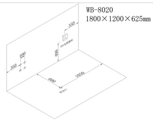 RF-8020 massage bathtub